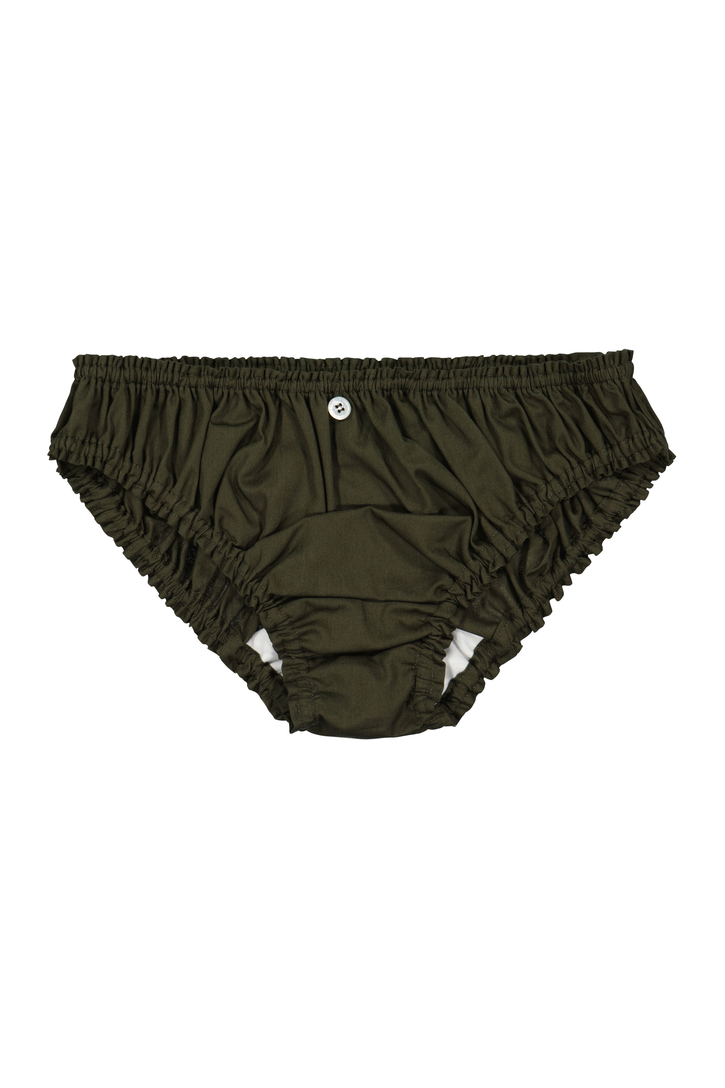 La Gina en twill de coton kaki