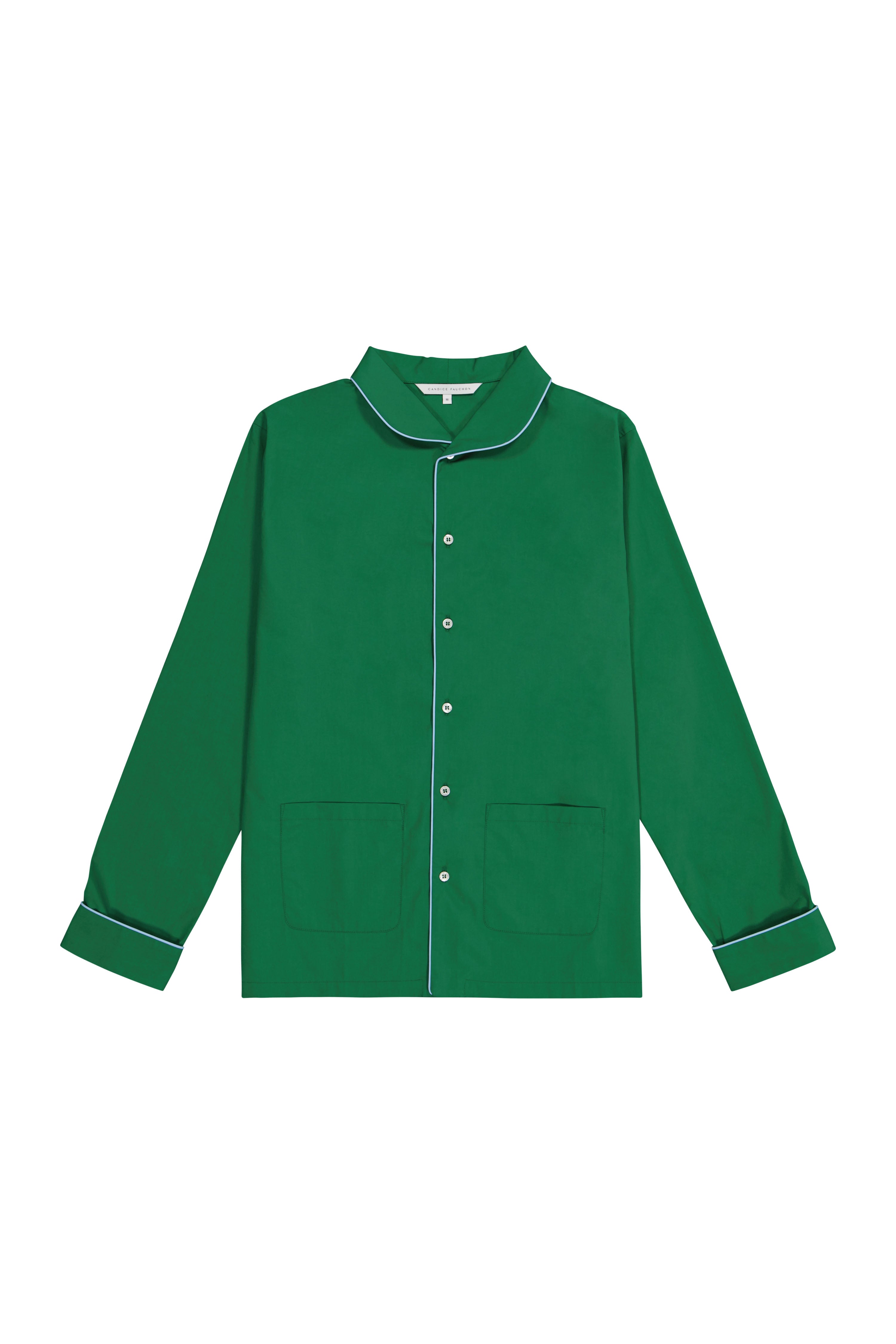Le Waldorf en popeline de coton vert