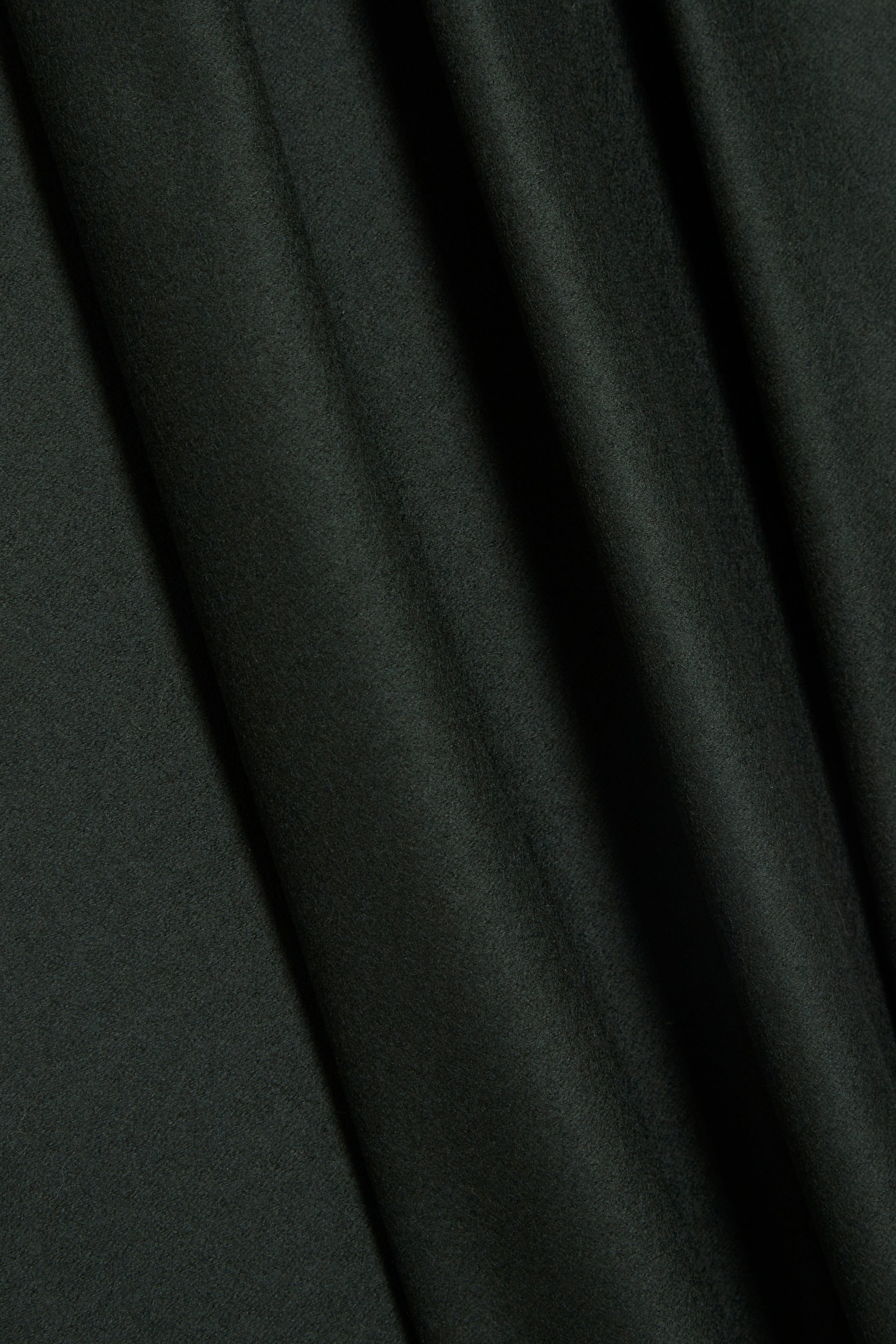 The Brandy in green wool flannel