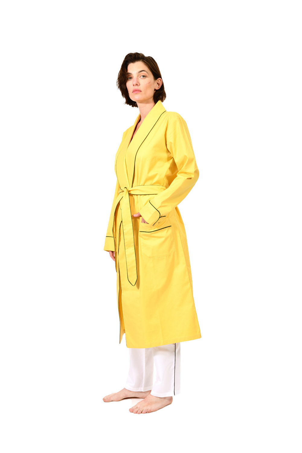 La Brandy en coton jaune