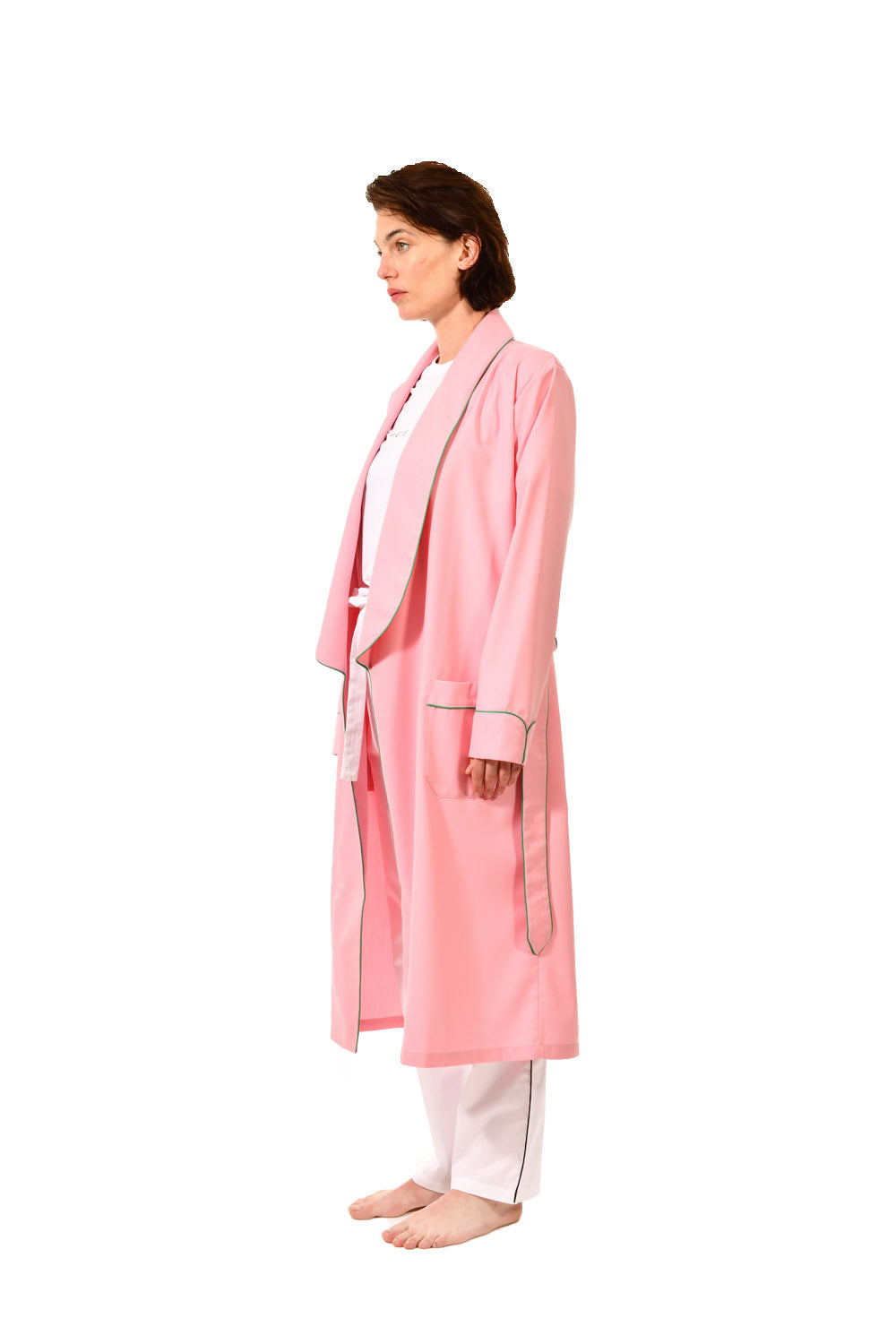 The Brandy in pink worsted wool