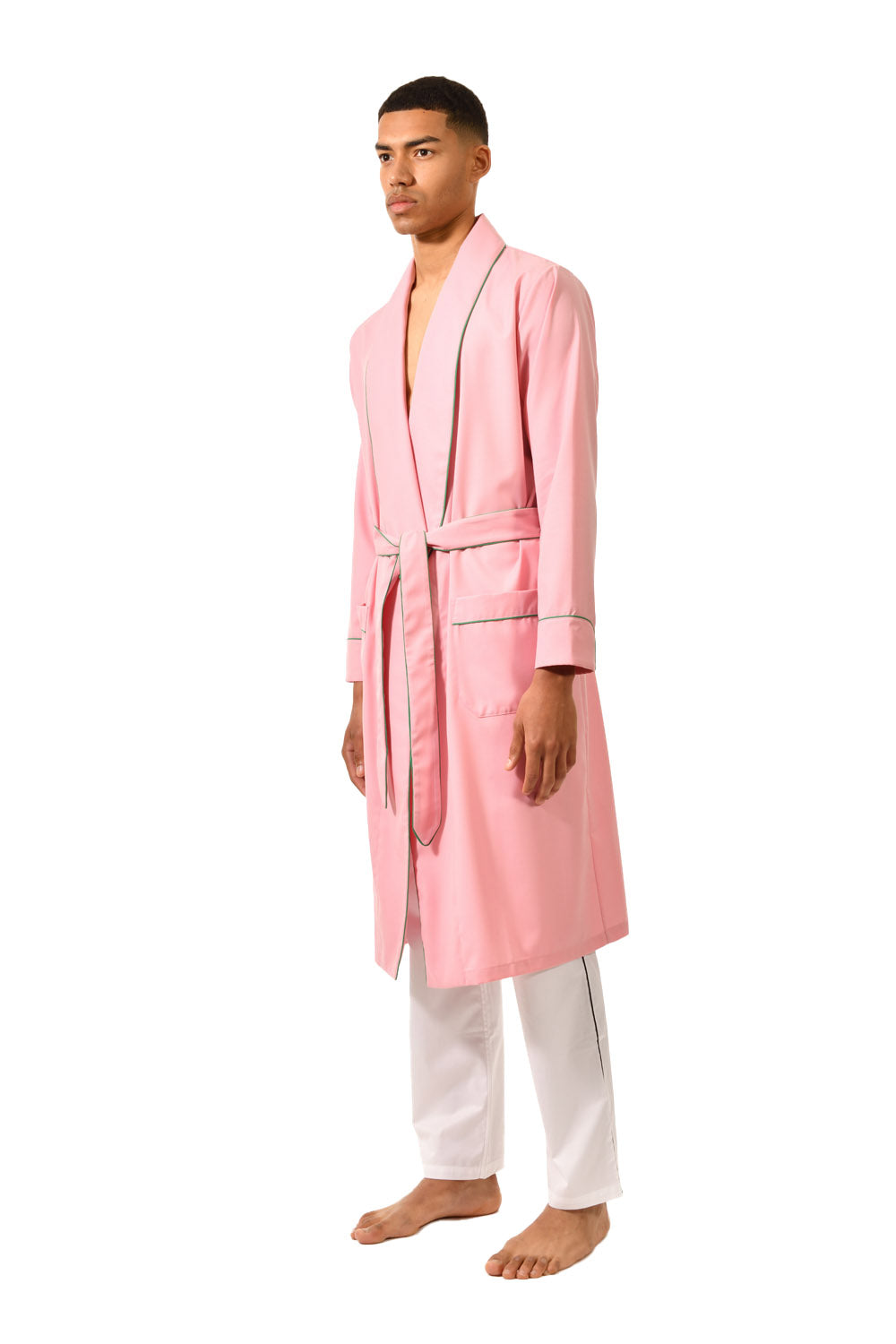 The Brandy in pink worsted wool