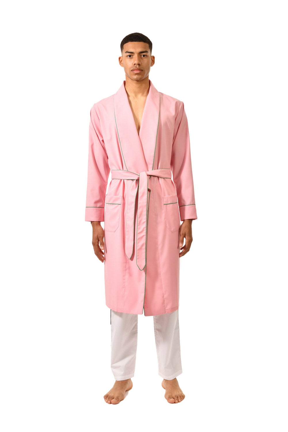 The Brandy in pink worsted wool
