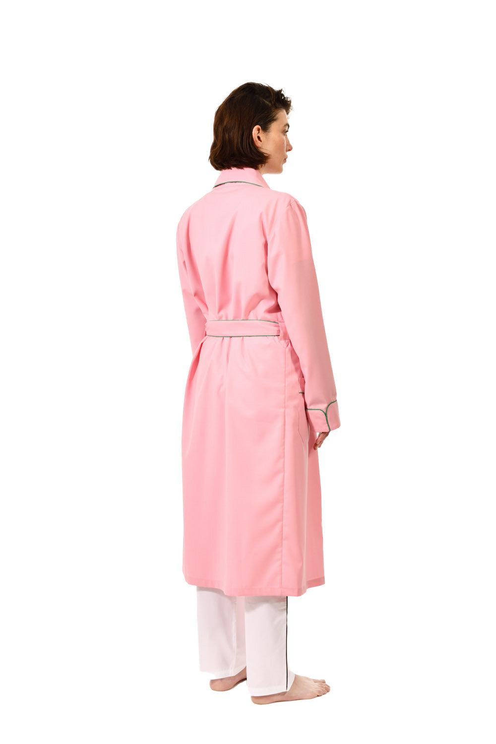 The Brandy in pink worsted wool