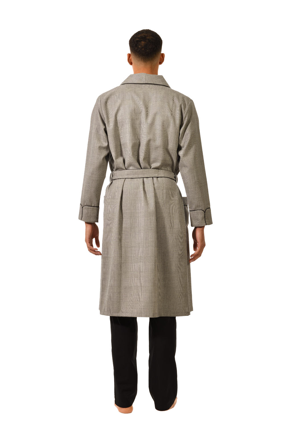 The Brandy in Glen check worsted wool
