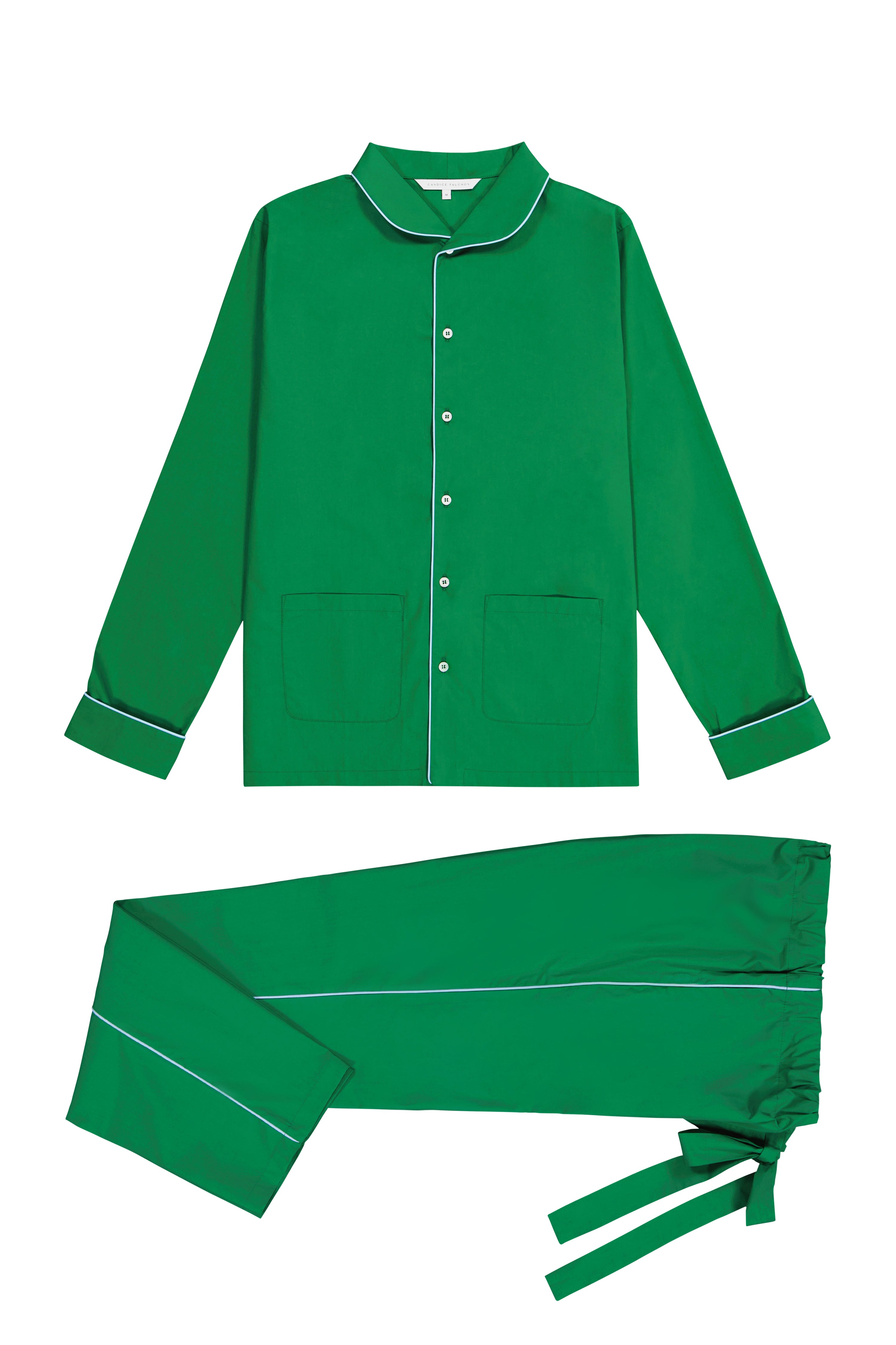 Le Waldorf en popeline de coton vert