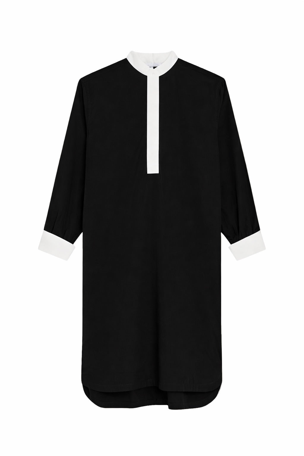 La Eddie en popeline de coton noire