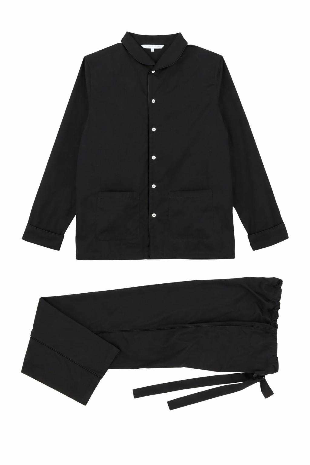 Le Waldorf en popeline de coton noir