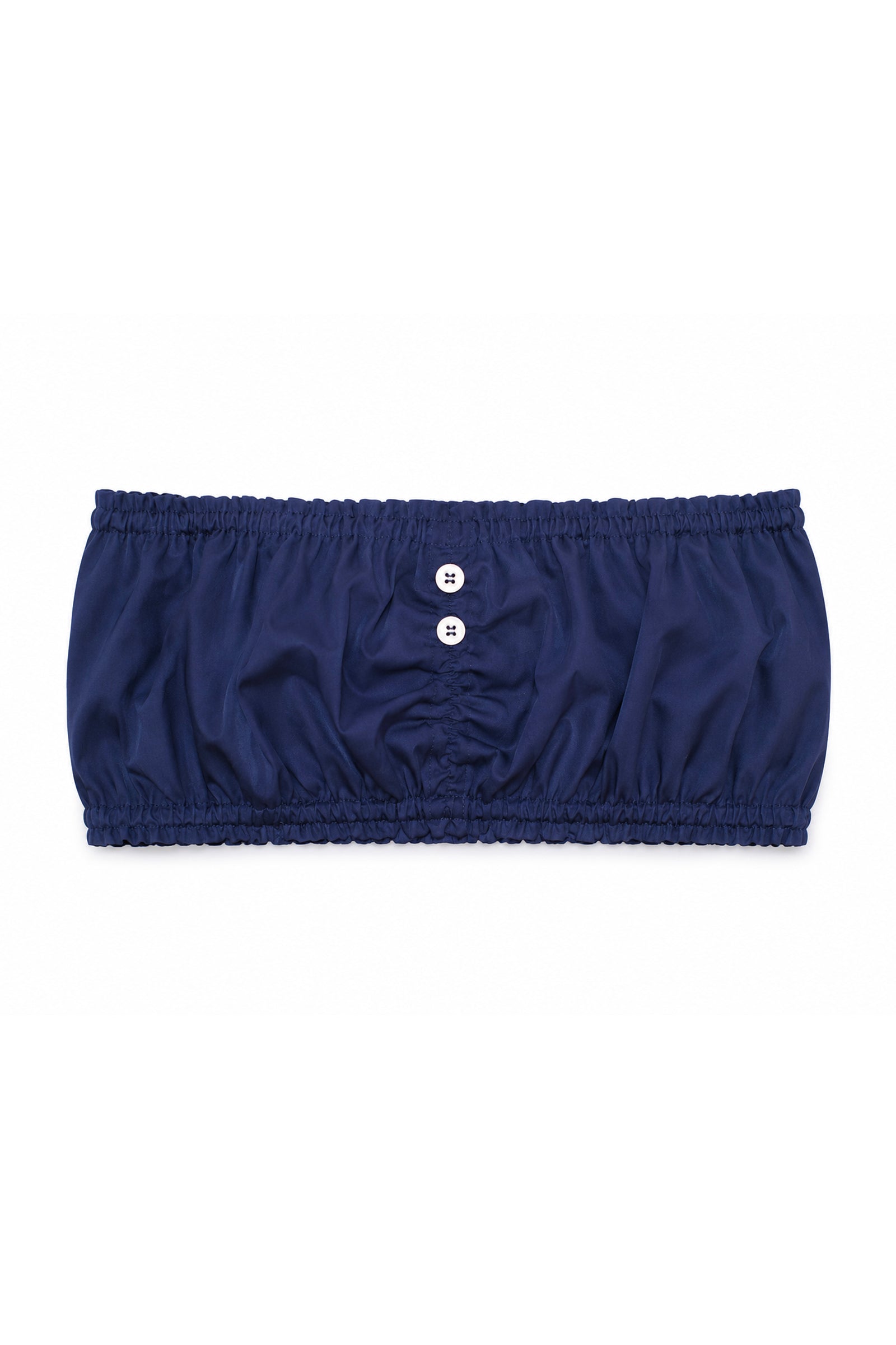 Le Rocco en popeline de coton bleu marine