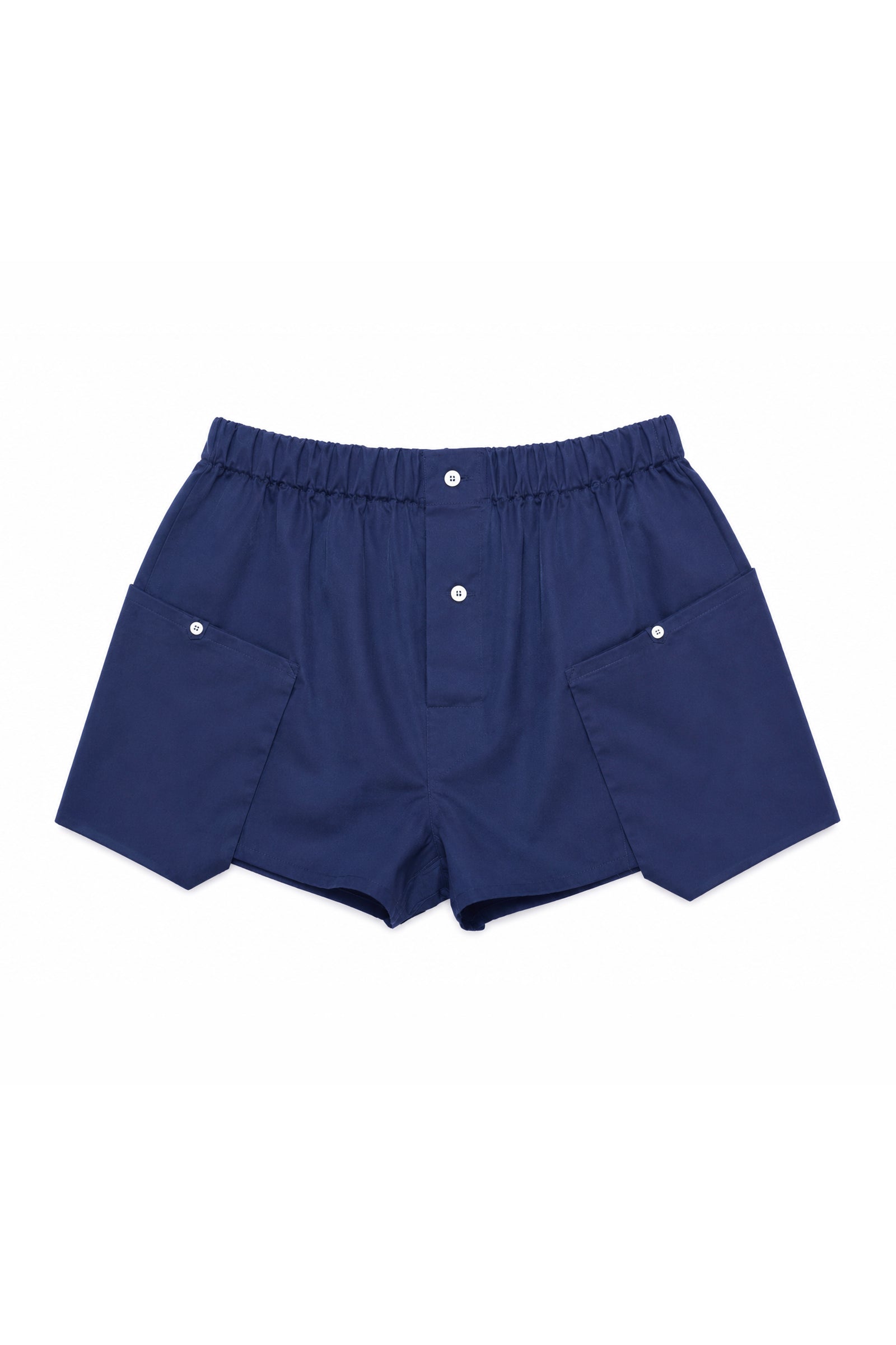 Le Buzios en popeline de coton bleu marine