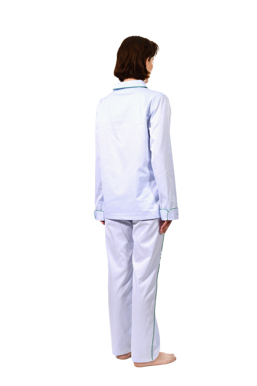The Waldorf in sky blue cotton broadcloth