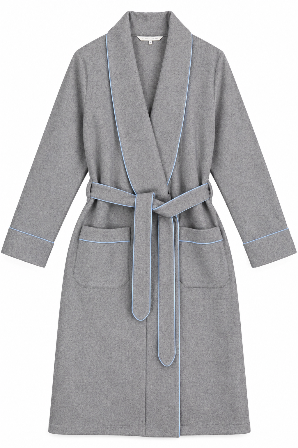 La Brandy en laine et cachemire gris clair