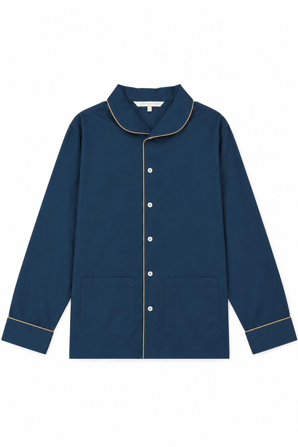 The Waldorf in blue green cotton poplin
