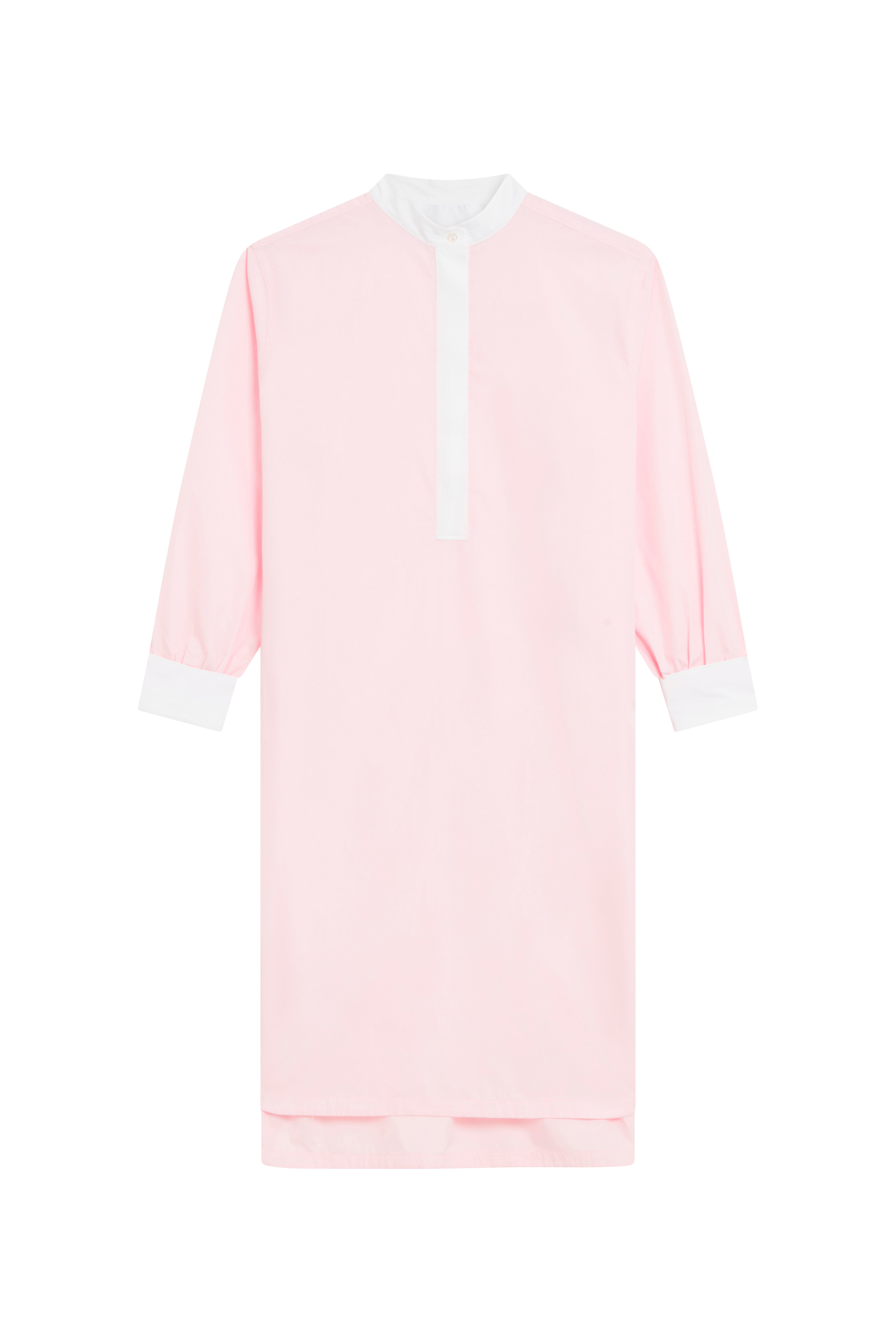 The Eddie in pink cotton broadcloth 