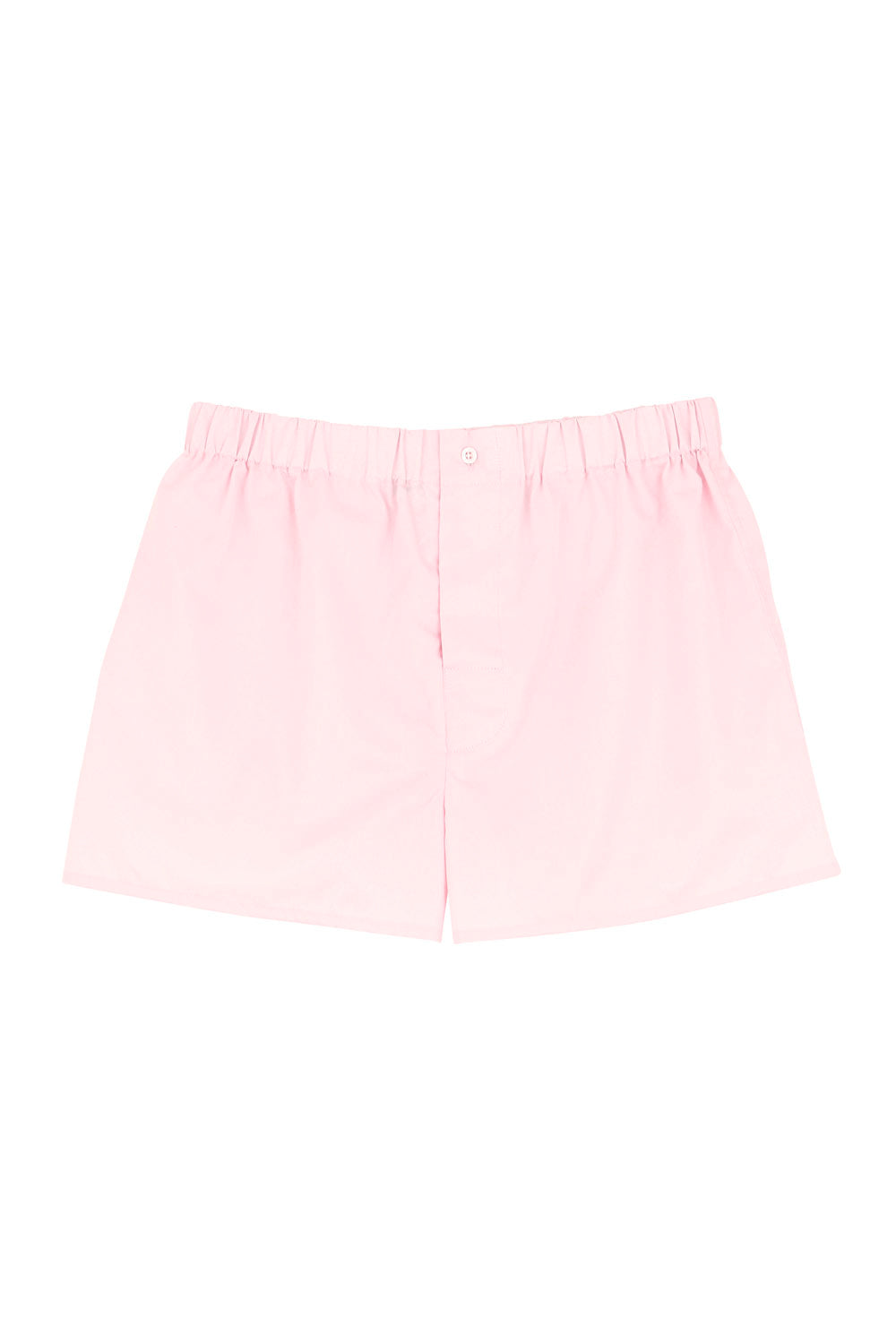 The Marcel in pink cotton broadcloth